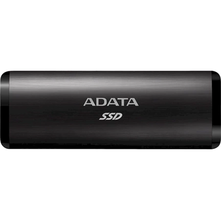 ADATA SSD Külső USB 3.2 2TB SE760, Fekete