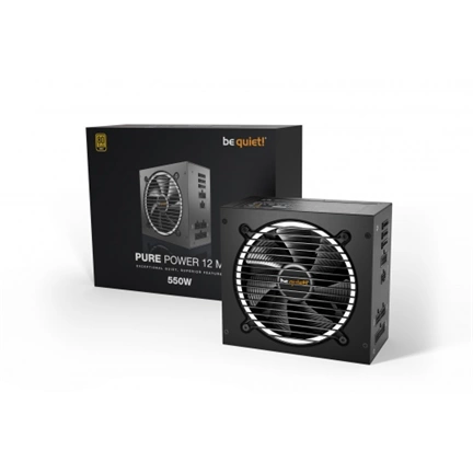 BE QUIET Pure Power 12 M 550W 80 Plus Gold