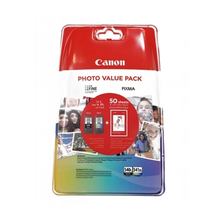 CANON PG-540L/CL-541XL/GP-501 10x15cm 50lap Photo Value Pack