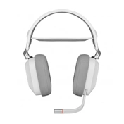 CORSAIR HS80 RGB Wireless Premium Gaming Headset with Spatial Audio — White