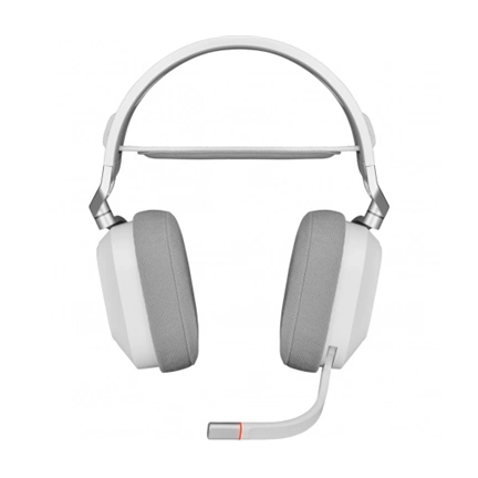 CORSAIR HS80 RGB Wireless Premium Gaming Headset with Spatial Audio — White