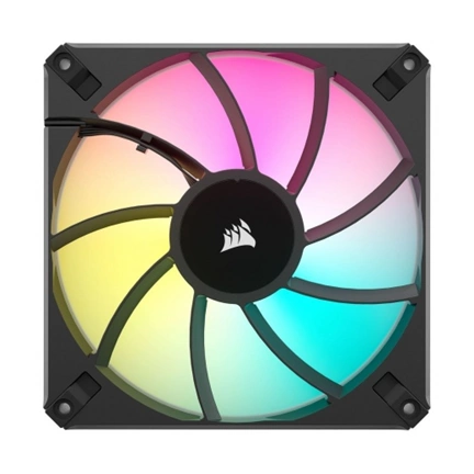 CORSAIR iCue AF140 RGB Elite PWM Black - Dual Fan Kit