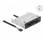 DELOCK 3.5" 5 slot + USB 2.0 Type-A