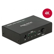 Delock HDMI UHD Switch 3 x HDMI in > 1 x HDMI out 4K