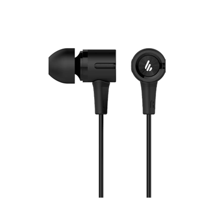 EDIFIER P205 Earbuds with Remote and Mic - Black