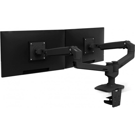 ERGOTRON LX Desk Dual Direct Arm (matte black)