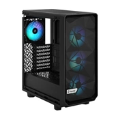 FRACTAL DESIGN Meshify 2 Compact Lite RGB Black TG Light Tint