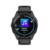 GARMIN Forerunner 265 Black Bezel and Case with Black/Powder Gray Silicone Band