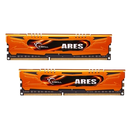 G.SKILL Ares DDR3 1600MHz CL9 16GB Kit4 (4x4GB) Intel XMP Orange