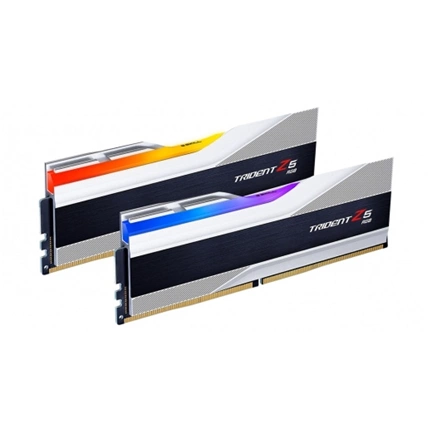 G.SKILL Trident Z5 RGB DDR5 6000MHz CL40 32GB Kit2 (2x16GB) Intel XMP Silver