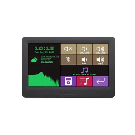 G.SKILL WigiDash 7-inch touch display widget dashboard