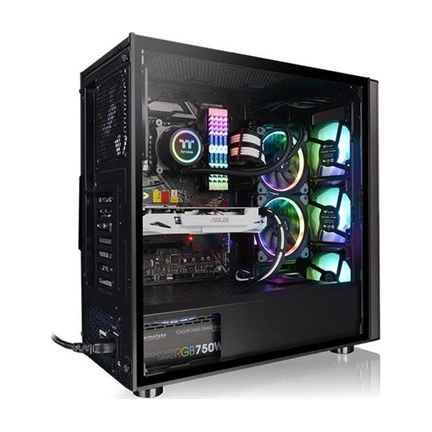 HÁZ Thermaltake Level 20 MT ARGB Midi-Tower, Tempered Glass - black