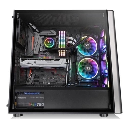 HÁZ Thermaltake Level 20 MT ARGB Midi-Tower, Tempered Glass - black