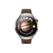 HUAWEI Watch 4 Pro - Dark Brown Leather Strap