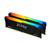 KINGSTON FURY Beast RGB Memória DDR4 16GB 2666MT/s CL16 DIMM (Kit of 2)