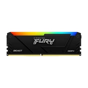 KINGSTON FURY Beast RGB Memória DDR4 16GB 2666MT/s CL16 DIMM (Kit of 2)