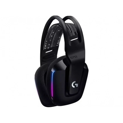 LOGITECH G733 LightSpeed Wireless RGB Gaming Headset Black