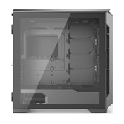 Phanteks Eclipse P600S Fekete edzett üveg hangszigetelt