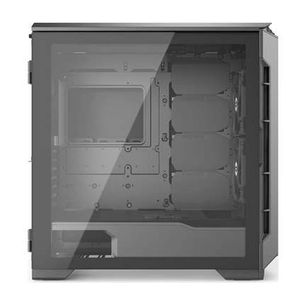 Phanteks Eclipse P600S Fekete edzett üveg hangszigetelt