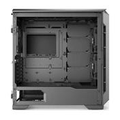 Phanteks Eclipse P600S Fekete edzett üveg hangszigetelt