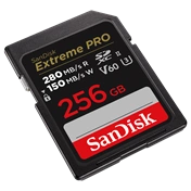 SANDISK Extreme Pro SDXC UHS-II V60 C10 280/150MB/s 256GB (215493)