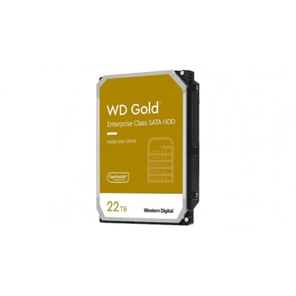 WD Gold 3,5" 7200rpm 512MB SATA 22TB