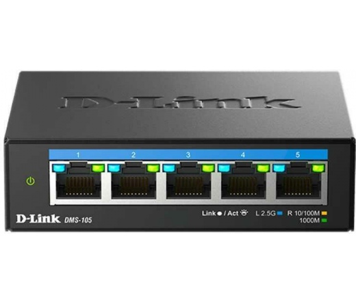 D-LINK DMS-105 5-Port Multi-Gigabit Unmanaged Swit