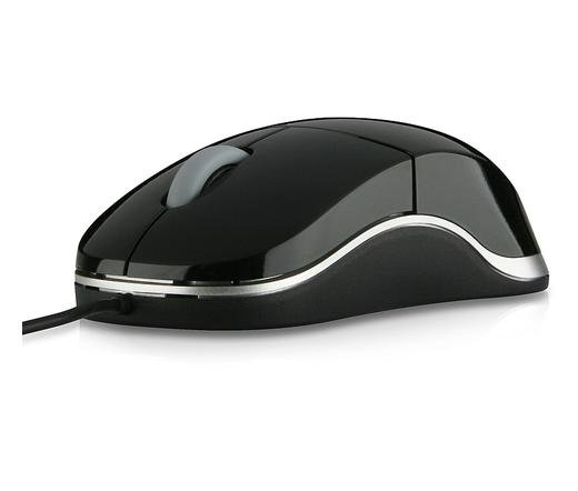 Speedlink Snappy Smart Mobile USB Mouse Fekete