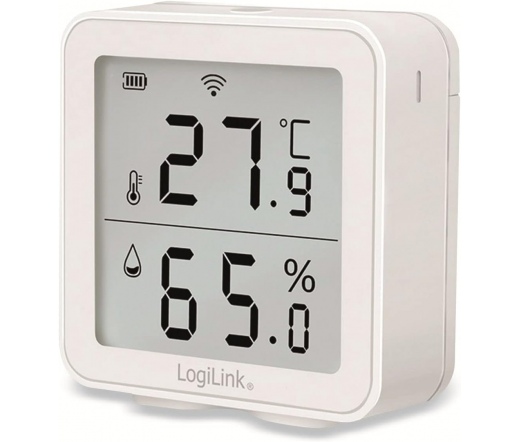 LOGILINK Wi-Fi smart thermo hygrometer, Tuya compa