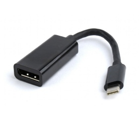 GEMBIRD USB-C to DisplayPort adapter, black