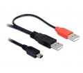 Delock 2x USB-A 2.0 male -> USB mini