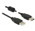 Delock USB 2.0 A > A 0,5m fekete